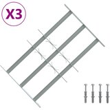  Sigurnosna rešetka za prozore s 3 poprečna okvira 3 pcs | shoptok.hr