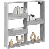  Zidni ormarić boje hrasta 80x15x80 cm konstruirano drvo | shoptok.hr