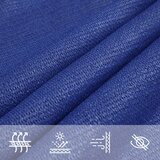  Senčno jadro 160 g/m² pravokotno modro 4x7 m HDPE | Shoptok.si