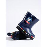 SHELOVET Children's rain boots navy blue Cene'.'