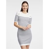 Orsay White Striped Sweater Dress - Women | shoptok.hr