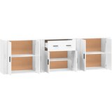  Komode bijela 3 kom od konstruiranog drva | shoptok.hr