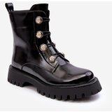 S. BARSKI Women's Quilted Boots with Ornamental Buttons D&A | Shoptok.si