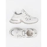 Shelvt Women's White Platform Shoes | Shoptok.si