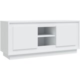 Maison Chic TV omarica - TV stojalo - Televizijska omarica bela 102x35x45 cm inženirski les, (21699890) Cene