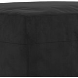  3-dijelni set sofa crni baršunasti | shoptok.hr