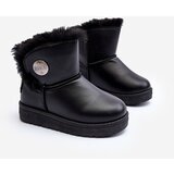 Big Star Children's Snow Boots Lined with Fur Black | ePonuda.com