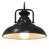 VISILICA E27 crna Ø 31 cm željezo | shoptok.hr
