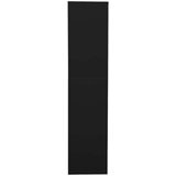  Uredski ormarić crni 90 x 40 x 180 cm čelični | shoptok.hr