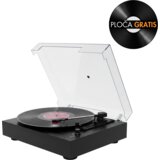  Elegantni retro drveni bluetooth gramofon sa poklopcem piano crni GM-208BT | Eponuda.ba