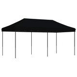 Sklopivi prigodni šator za zabave crni 580x292x315 cm | shoptok.hr