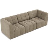 Makamii Rjava žametna sedežna garnitura 255 cm Aloha – | Shoptok.si