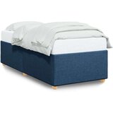 vidaXL posteljni okvir moder 80x200 cm blago, (21292622) | Shoptok.si