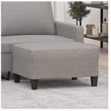 Stolček za noge svetlo siv 70x55x41 cm blago | Shoptok.si