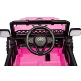  Licencirani avto na akumulator Toyota FJ White 4x4 - roza | Shoptok.si