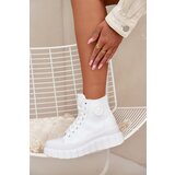 Boto Insulated High Women's Sneakers On Platform Zip White Sarira | ePonuda.com