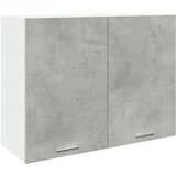 vidaXL Viseći ormarić boja betona 80x31x60 cm od konstruiranog drva | shoptok.hr