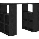  Stol s policom Crni hrast 90 x 50 x 75 cm Konstruirano drvo | Eponuda.com