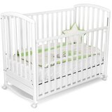 Bebi Snovi Krevetac za bebe Mirta sa fiokom i klackalicom, Beli | ePonuda.com