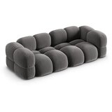 Cosmopolitan Design Siva žametna sedežna garnitura 250 cm Loretto – | Shoptok.si