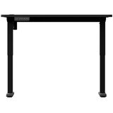 Radni Sto podesiv po visini LEVANO 120x60 cm, crne boje | Eponuda.com