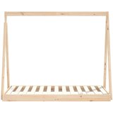  Otroški posteljni okvir 70x140 cm trdna borovina, (20787733) | Shoptok.si