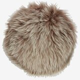  Jastuk za stolice fi 34 veštačko krzno svetlo braon Cene