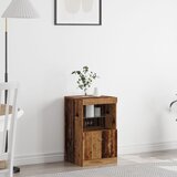 vidaXL omarica Stari les Trden recikliran les Srednja Rustikalna omarica | Shoptok.si