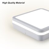  Brilagi - LED spoljašnje svetlo sa senzorom BENE LED/18W/230V 22x22 cm belo IP54 | Eponuda.com