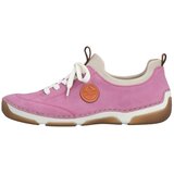 Rieker Nizke superge svetlo roza / bela | Shoptok.si