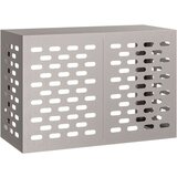 vidaXL Pokrov za klima uređaj Corten čelik Čelik 90 x 40 x 60 cm | shoptok.hr