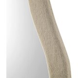 Livetastic STOJEČE OGLEDALO, 60/160/3,5 cm steklo, leseni material, krzno Slike