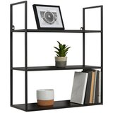 Mömax stenski regal bradford 2 -sb-, črna, jeklo | Shoptok.si