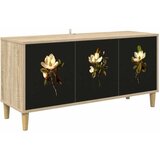 vidaXL TV ormar BREMEN 102 x 33 x 50 cm Sonoma Konstruirano drvo - Magnolijski uzorak | shoptok.hr