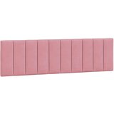  Okvir za krevet s uzglavljem ružičasti 180x200 cm baršunasti | shoptok.hr