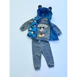 Sinsay Pamučni komplet s efektom ispranosti: majica i hlače Mickey Mouse Cijene