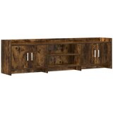 vidaXL ormar 168 x 33 x 47 cm Dimljeni hrast Konstruirano drvo Cijene