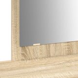  Zidni toaletni stol Sonoma hrast 100x40x70 cm | shoptok.hr