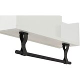 MID.YOU STENSKI REGAL 59,8/31,5/13,5 cm bela | Shoptok.si