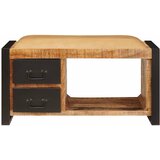  Klupa za pohranu Smeđa 80 x 35 x 40 cm Čvrsto drvo manga | shoptok.hr