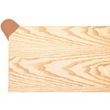Teulat Ciglasti/u svijetloj prirodnoj boji regal u dekoru hrasta 126x84x43 cm Bona – | shoptok.hr