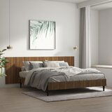 vidaXL Posteljno vzglavje rjavi hrast 240x1,5x80 cm konstruiran les Cene