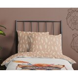 Good Morning Smeđa/bež pamučna dječja posteljina za krevet za jednu osobu 140x200 cm Hay – | shoptok.hr