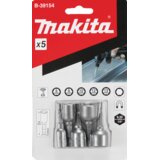 Makita set magnetnih nasadnih ključeva 6-13 mm, 1/4", 5 kom B-39154 | shoptok.hr
