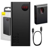 Baseus Powerbank Adaman Metal, 20000 mAh, 22,5 W (črna) | Shoptok.si