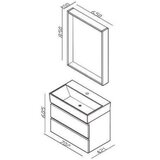 Lineart Ogledalo LINEART PLAZA 700 navarro (PLA0700N.LD) | Eponuda.com