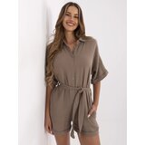 Italy Moda Jumpsuit-MI-KO-A2479.73-brown | Shoptok.si
