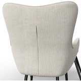 Bessagi Home Počivalnik Aurora, Krem Barve, S Taburejem | Shoptok.si