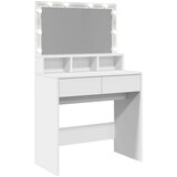  Toaletni stolić s LED svjetlima bijeli 80x41x134,5 cm | shoptok.hr