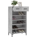 Ormarić za cipele boja betona 60x35x105 cm konstruirano drvo | shoptok.hr